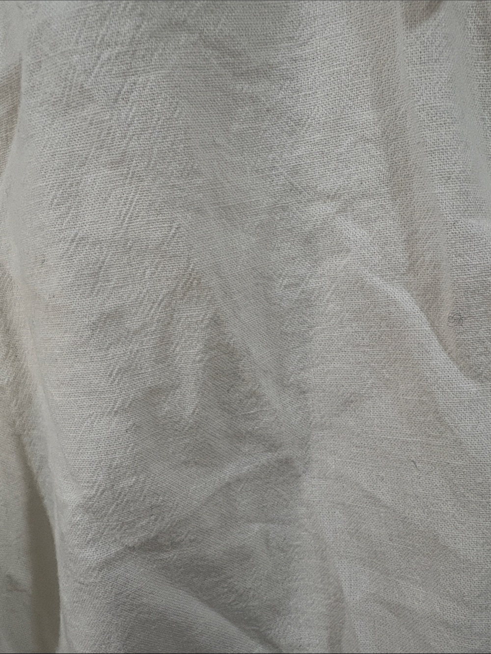 Buck Mason Women’s Cotton Linen Cut Off Short Sleeve Button Down Natural XS $148 - Picture 2 of 9